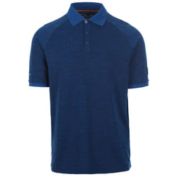 Trespass Mens Kelleth DLX Polo Shirt - S, Navy Marl