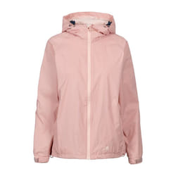 Trespass Womens/Ladies Tayah II Waterproof Shell Jacket - XXS, Misty Rose