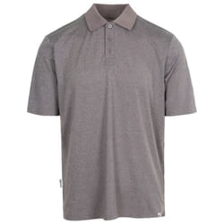 Trespass Mens Gedding Polo Shirt - XXL, Dark Grey Marl