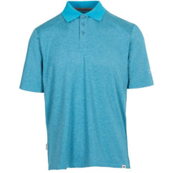 Trespass Mens Gedding Polo Shirt - S, Pond Blue Marl