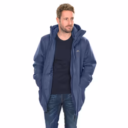 Trespass Mens Glover Waterproof Jacket - M, Navy Marl