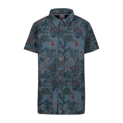 Trespass Boys Bizarr Casual Shirt - 2-3 Years, Navy Print
