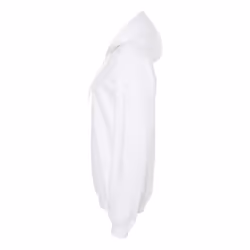 Gildan Unisex Adult Softstyle Fleece Midweight Hoodie - XL, White