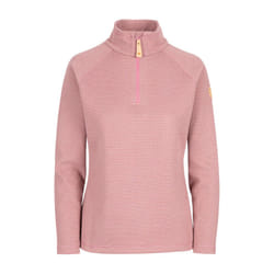 Trespass Womens/Ladies Olga Leather Fleece Top - XS, Rose Blush Marl