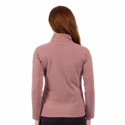 Trespass Womens/Ladies Olga Leather Fleece Top - XS, Rose Blush Marl
