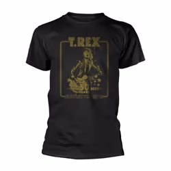 T-Rex Unisex Adult Electric Warrior T-Shirt - S, Black