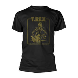 T-Rex Unisex Adult Electric Warrior T-Shirt - S, Black