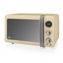 Swan SM22030CN microwave Cream Solo microwave Countertop 20 L 800 W