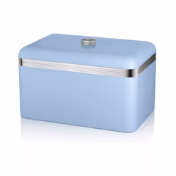 Swan Retro Bread Bin Blue - Additional view 4