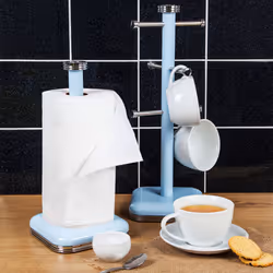 Swan Retro Cup holder 6 cups capacity Stainless steel Blue - Additional view 6