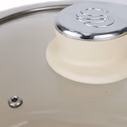 Swan Cream Retro 3pce Saucepan Set 16cm/18cm/20cm with Glass Lids, Non-Stick & Compatible with Induction Hobs - Additional view 5