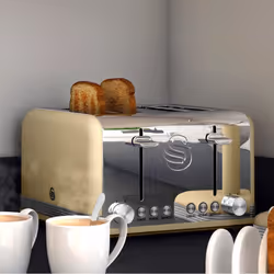 Swan ST19020CN toaster 6 4 slice(s) 1600 W Cream - Additional view 4
