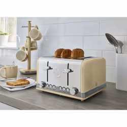 Swan ST19020CN toaster 6 4 slice(s) 1600 W Cream - Additional view 6