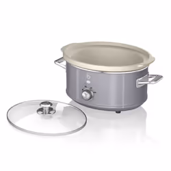 Swan SF17021GRN 3.5 Litre Retro Slow Cooker Grey - Additional view 6