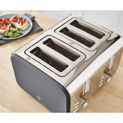 Swan ST14620GRYN toaster 6 4 slice(s) 1500 W Grey - Additional view 5