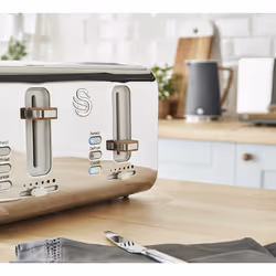Swan ST14620GRYN toaster 6 4 slice(s) 1500 W Grey - Additional view 6
