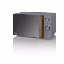 Swan SM22036GRYN, Countertop, Solo microwave, 20 L, 800 W, Built-in display, Buttons, Rotary
