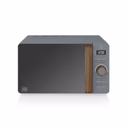 Swan SM22036GRYN microwave Grey Solo microwave Countertop 20 L 800 W