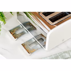 Swan ST14620WHTN toaster 6 4 slice(s) 1500 W Stainless steel, White - Additional view 4
