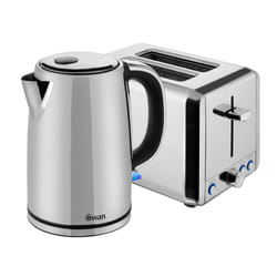 Swan STP2080N Classic Kitchen Bundle with Stainless Steel Jug Kettle and 2 Slice Toaster