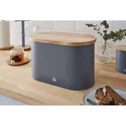 Swan Bread Bin with Wooden Lid - Additional view 5