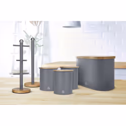Swan Bread Bin with Wooden Lid - Additional view 7