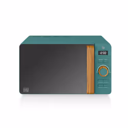 Swan SM22036GREN, Countertop, Solo microwave, 20 L, 800 W, Built-in display, Buttons, Rotary