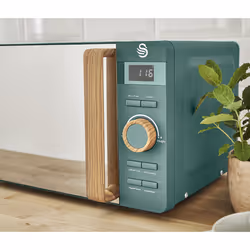 Swan SM22036GREN microwave Green Solo microwave Countertop 20 L 800 W