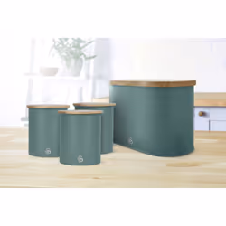 Swan Bread Bin with Wooden Lid - Additional view 5