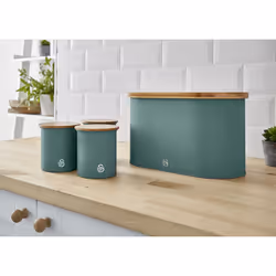 Swan Bread Bin with Wooden Lid - Additional view 7
