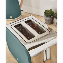 2pc Swan Nordic Toaster & Kettle Set - Pine Green