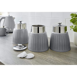 Swan Set of 3 Canisters