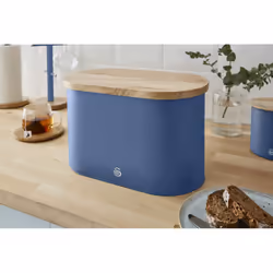Swan Bread Bin with Wooden Lid - Additional view 4