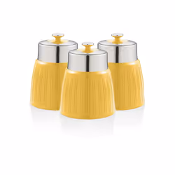 Swan Set of 3 Canisters