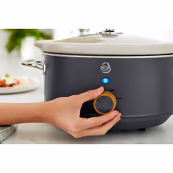 Swan Nordic Slow Cooker with 3 Temperature Settings Matte Grey - Additional view 8