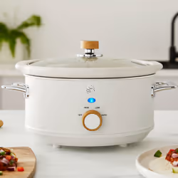 Swan Nordic Slow Cooker with 3 Temperature Settings White - Additional view 8