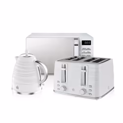 Swan 4 Slice White Toaster - Additional view 8