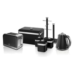 Swan Retro Kitchen Set - Black