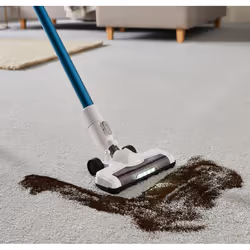 Swan Cordless stick vacuum, Dry, Bagless, 0.45 L, HEPA, 78 dB, Blue, White