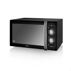 Swan SM22070LBN microwave Black Solo microwave 25 L 900 W