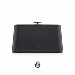 Swan Stealth Bread Bin SWKA18520BLKN (Black)