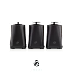 Swan Stealth Set of 3 Canisters SWKA18521BLKN (Black)