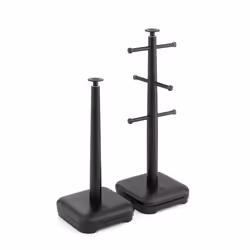 Swan Stealth Towel Pole & Mug Tree Set SWKA18522BLKN (Black)