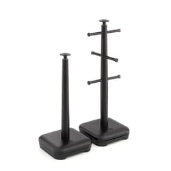 Swan Stealth Towel Pole & Mug Tree Set SWKA18522BLKN (Black)