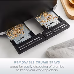 Swan Serenity Toaster 4 slices 2100 W 6 Levels of toasting Plastic Black - Additional view 8