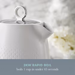 Swan Elegance electric kettle 1.7 L 3000 W White