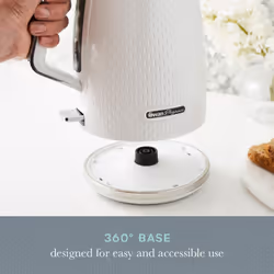 Swan Elegance electric kettle 1.7 L 3000 W White - Additional view 5