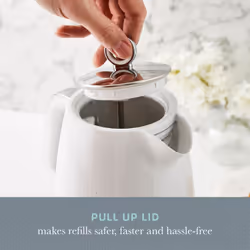 Swan Elegance electric kettle 1.7 L 3000 W White - Additional view 7
