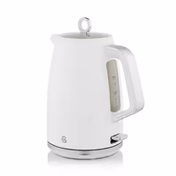 Swan Serenity Electric kettle 1.7 L 3000 W Plastic Boil dry protection White, 1.7 L, 3000 W, White, Plastic, Water level indi ...