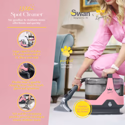 Swan SC18411QOC carpet cleaning machine Walk-behind Deep/interim Pink - Additional view 3